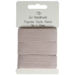Go Handmade Elastic Band: 3 m x 20 mm, Mushroom