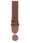Go Handmade Clasp with press stud: Brown/bronze