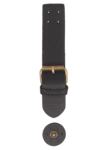 Go Handmade Clasp with press stud: Black/bronze
