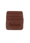 Go Handmade Handmade Label, 4 pcs: Brown