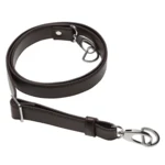 Go Handmade Bag Shoulder Strap 130 cm 25 mm, Black, Silver