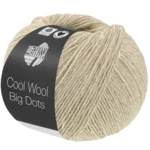 Lana Grossa Cool Wool Big Dots 112 Natural