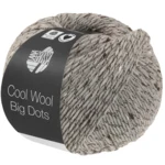 Lana Grossa Cool Wool Big Dots 109 Light grey