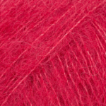 DROPS Brushed Alpaca Silk 07 Red (Uni Colour)
