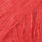 DROPS BRUSHED Alpaca Silk 06 Coral (Uni colour)