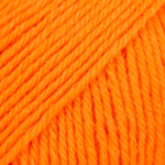 DROPS Fabel Uni Colour 119 Electric orange