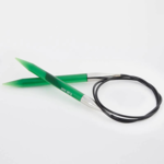 Trendz Fixed Circular needles 100 cm 9.00 mm Green