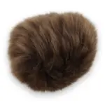 Pumpkin Rabbit hair 6 cm Brown