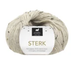 Du Store Alpakka Sterk 932 Light beige marl tweed