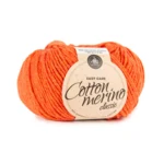 Mayflower Cotton Merino Classic 107 Orange (UNI COLOUR)