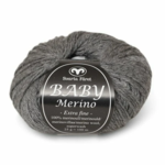 Svarta Fåret Baby Merino 08 Gray