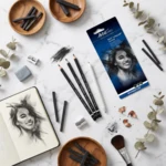 STAEDTLER March lumograph charcoal pencils & paper stump, 3 + 1 pcs – Main picture