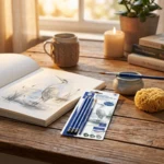 STAEDTLER Mars Lumograph Watercolor Graphite Pencils , 3 pcs + 1 brush – Main picture