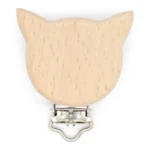 HobbyArts Suspender Clips Wood, Figure, 1 piece Cat