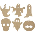 Halloween Ornaments, 7-10 cm, 60 pcs