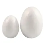 Polystyrene Eggs, 10 pcs