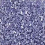 Glass tube beads 1,7 mm Transparent purple