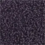 Glass tube beads 1,7 mm Frosted purple