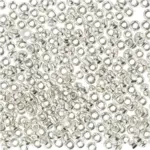 Rocaille Seed Beads 1,7 mm Silver metal