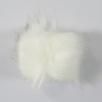 Pompom Acrylic, 12 cm White