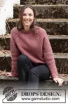 218-11 Alpenglow Sweater by DROPS Design