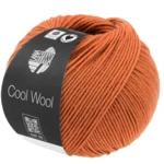 Lana Grossa Cool Wool 2116 Orange brown