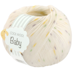 Lana Grossa Cool Wool Baby 368 White/Lemon Yellow/Light Grey/Light Green