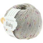 Lana Grossa Cool Wool Baby 357 Light Grey/Berry/Blackberry/Yellow