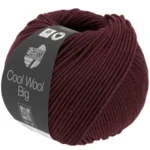 Cool Wool Big 1606 Dark Red mottled