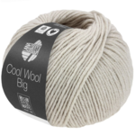 Lana Grossa Cool Wool Big 1691 Greige melange