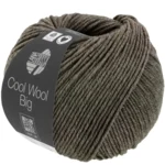 Cool Wool Big 1622 Dark Brown mottled