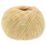 Lana Grossa Natural Alpaca Pelo 09 Sand yellow marl