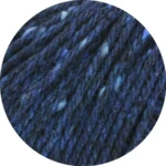 Lana Grossa Country Tweed 14 Dark blue mottled