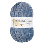 Viking Pleddgarn 721 White/blue