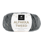 Du Store Alpakka Tweed 105 Gray-Blue