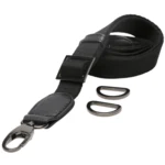 Go Handmade Bag Shoulder Strap, 85-125 cm 22292 Black/dark grey