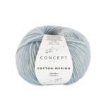 Katia Cotton-Merino 142 Pigeon blue