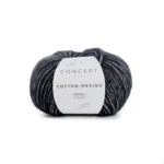 Katia Cotton-Merino 108 Black