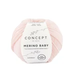 Katia Concept Merino Baby 007 Very light rose