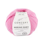 Katia Concept Merino Baby 058 Bubble-gum