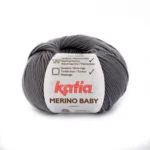 Katia Merino Baby 025 Grey