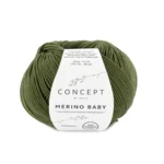Katia Concept Merino Baby 026 Dark green