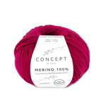 Katia Merino 100% 049 Dark fuchsia