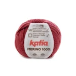Katia Merino 100% 079 Raspberry red