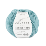 Katia Merino 100% 075 Water blue