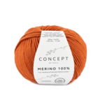 Katia Merino 100% 020 Deep orange