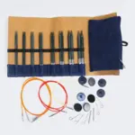 KnitPro Indigo Wood Interchangeable Circular Needle Set