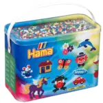 Hama Midi Beads, 30.000 pcs. - Mix 66