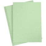 Papir, 20 stk, A4 - Light green