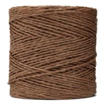 LindeHobby Twisted Paper Yarn 08 Brown